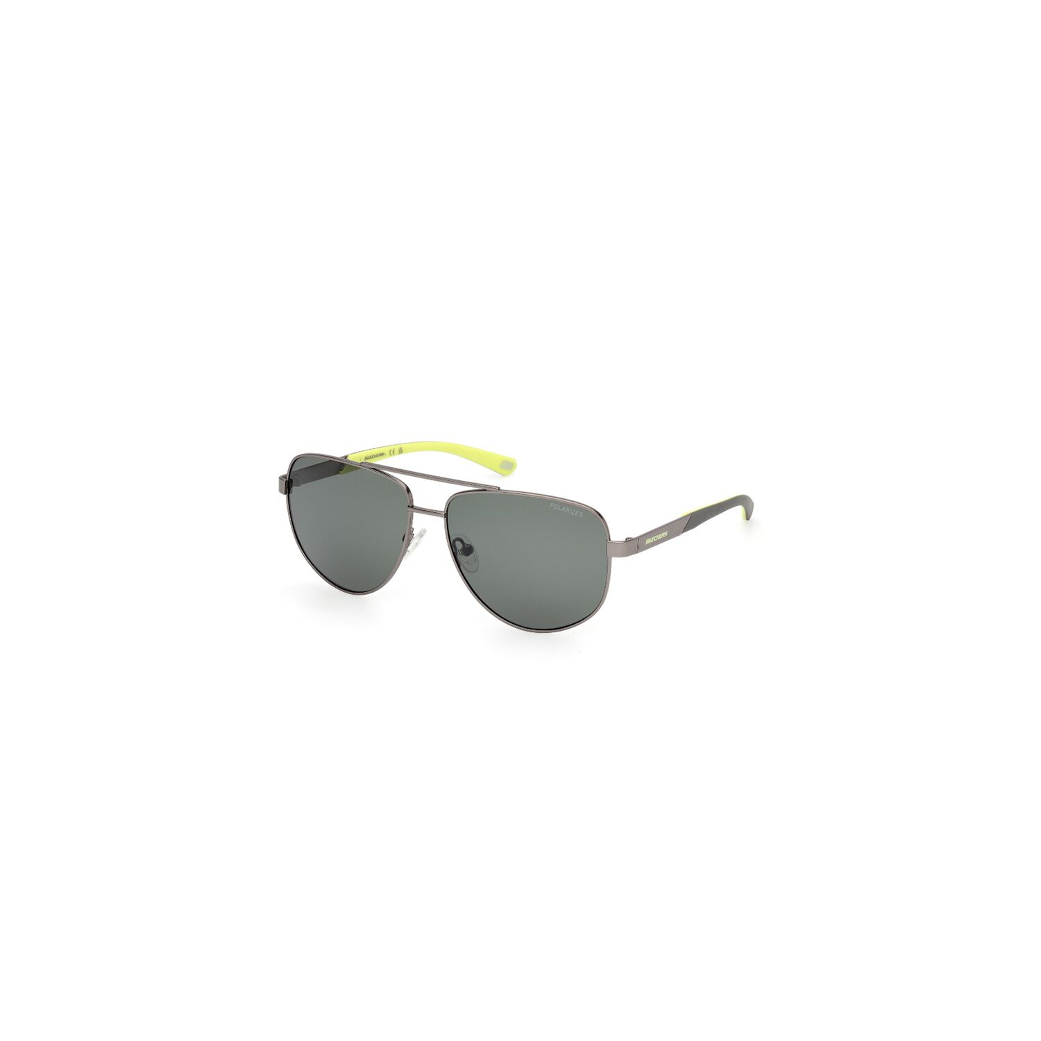 Lentes De Sol Plateado Polarizados Skechers image number 1.0