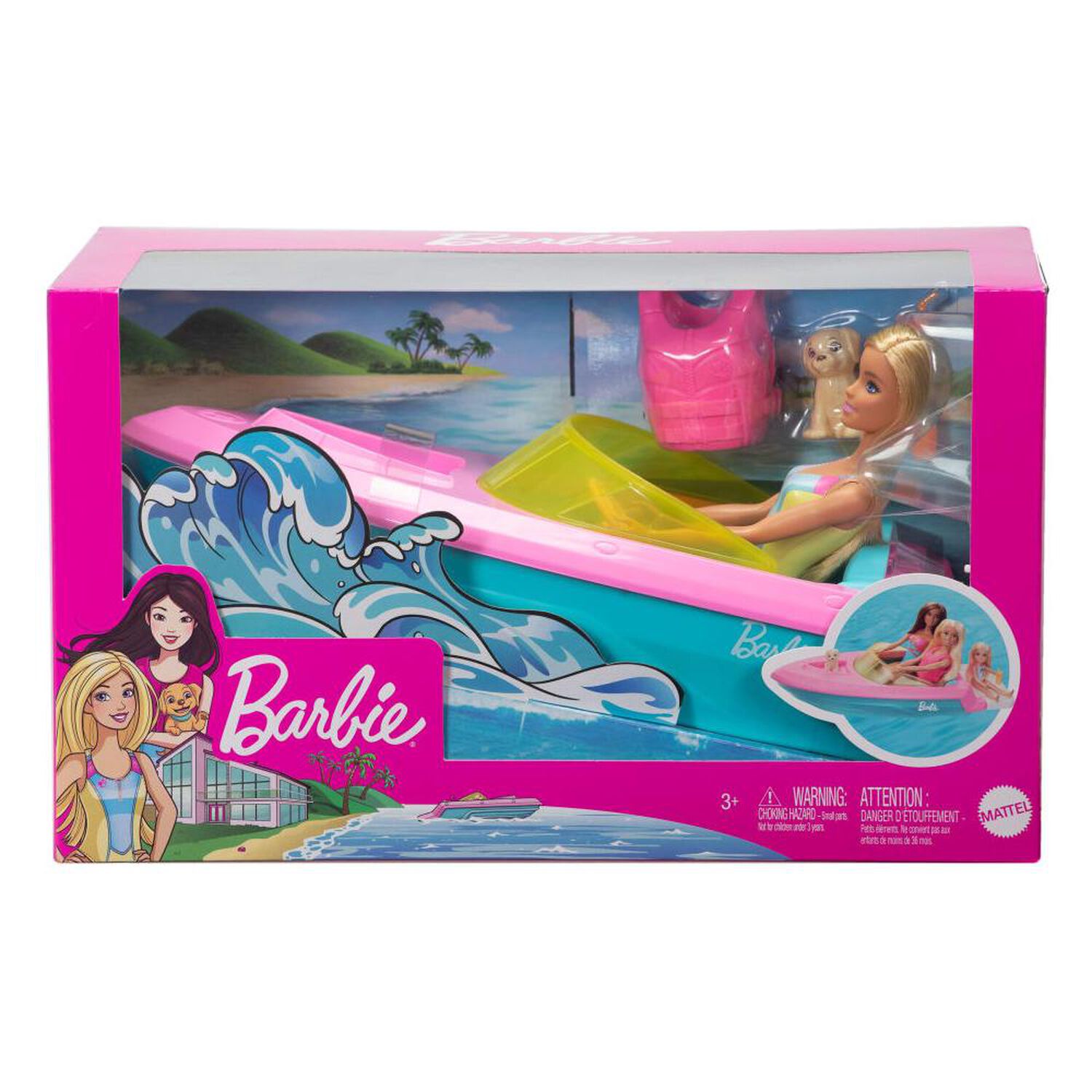 Mu&ntilde;eca Barbie Lancha image number 3.0