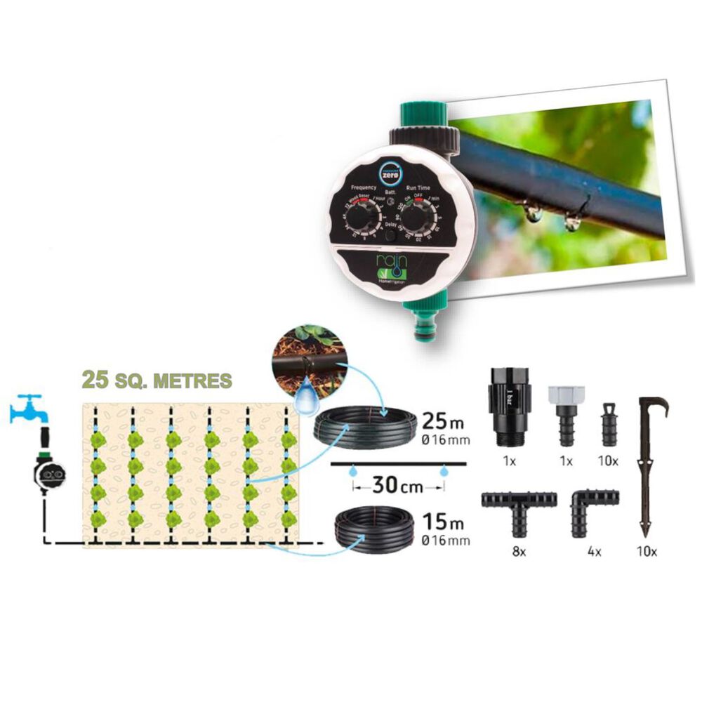 Kit De Riego Para Huertas - Para 25 M2 image number 1.0