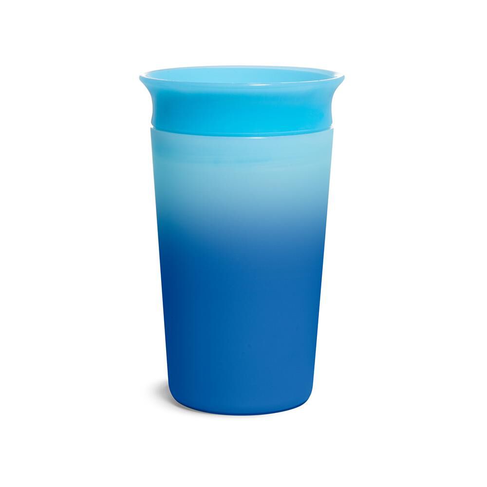 Vaso Antiderrame Miracle 360 Cambia De Color Azul Munchkin image number 1.0