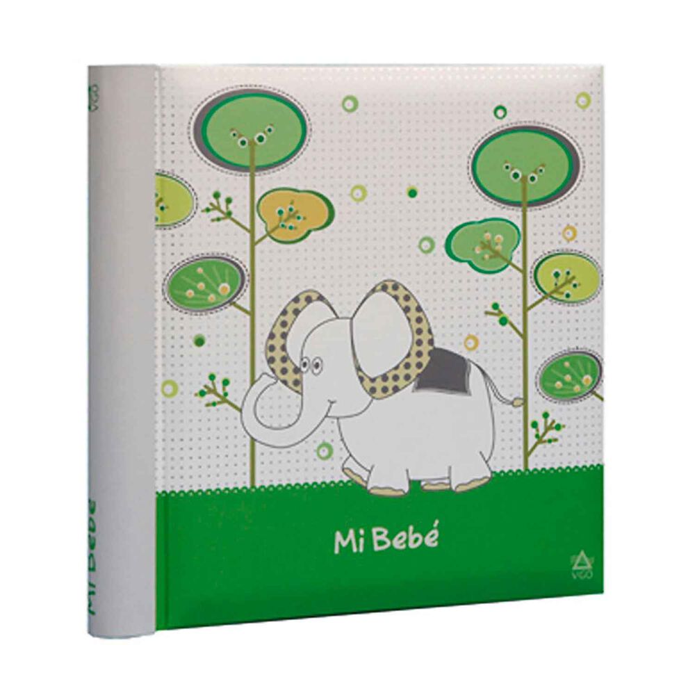 Album Infantil Con Memo Verde Y Caratulas Para Ensobrar 10x15 Cm / 200f Vgo image number 0.0