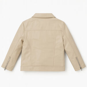Chaquetas Biker Ecocuero Para Niños