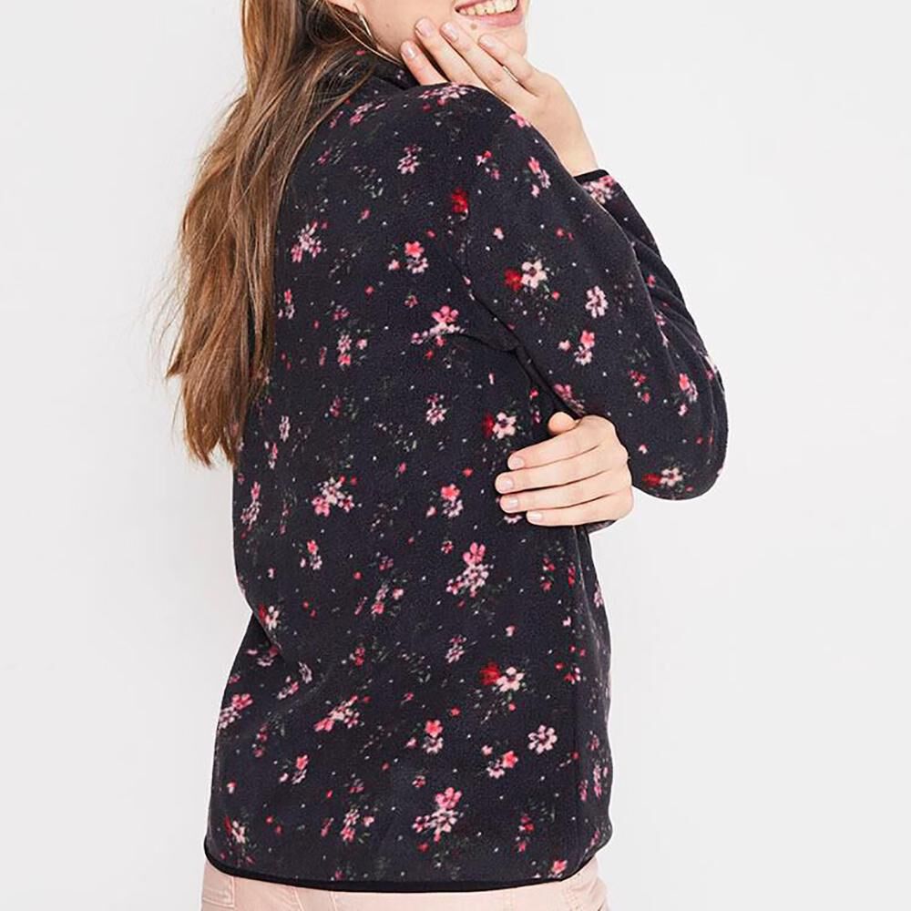 Poleron Polar Estampado Cuello Alto Mujer Freedom image number 2.0