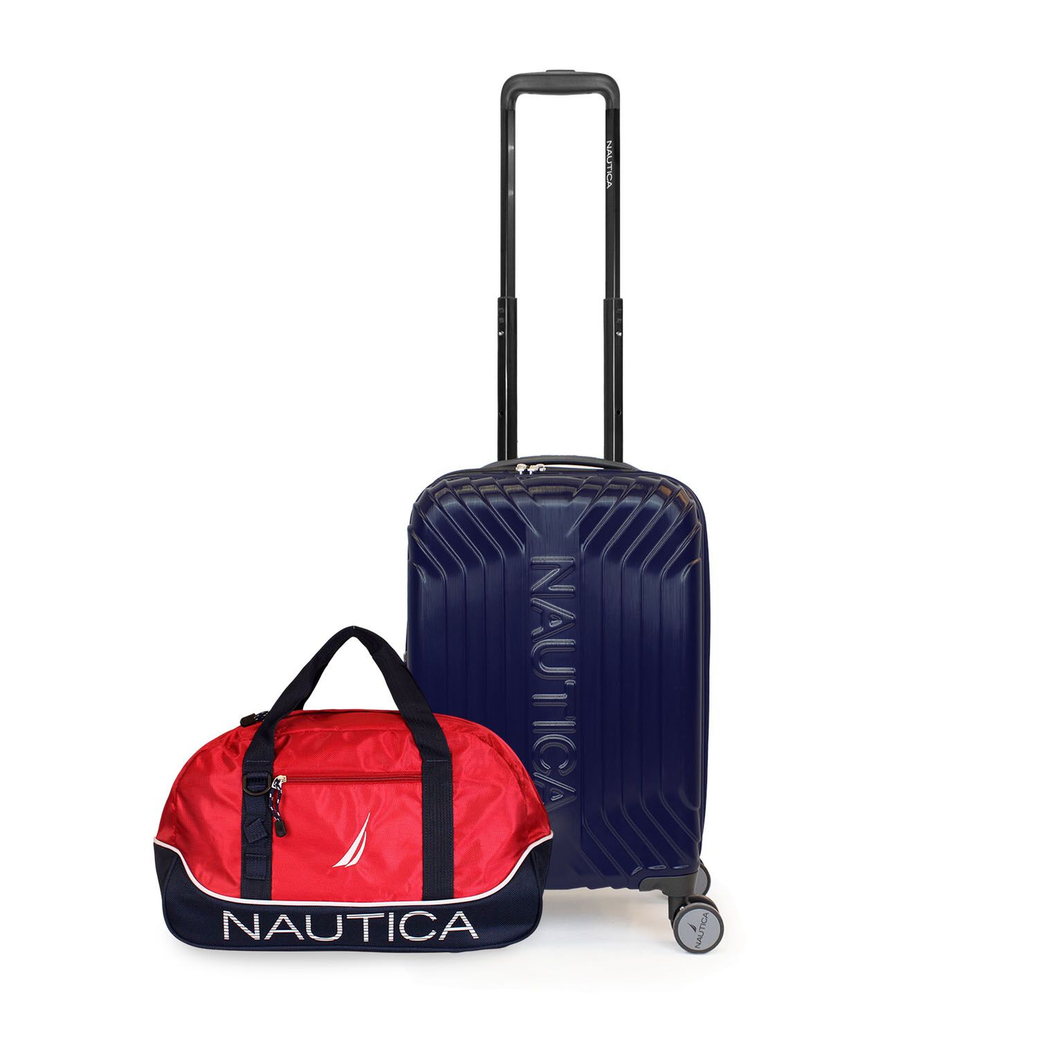 Pack Maleta Cabina 10kg San Blas + Bolso Mannar Rojo Nautica image number 0.0