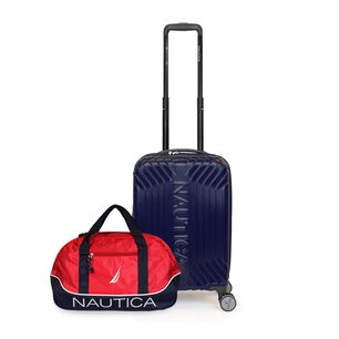 Pack Maleta Cabina 10kg San Blas + Bolso Mannar Rojo Nautica