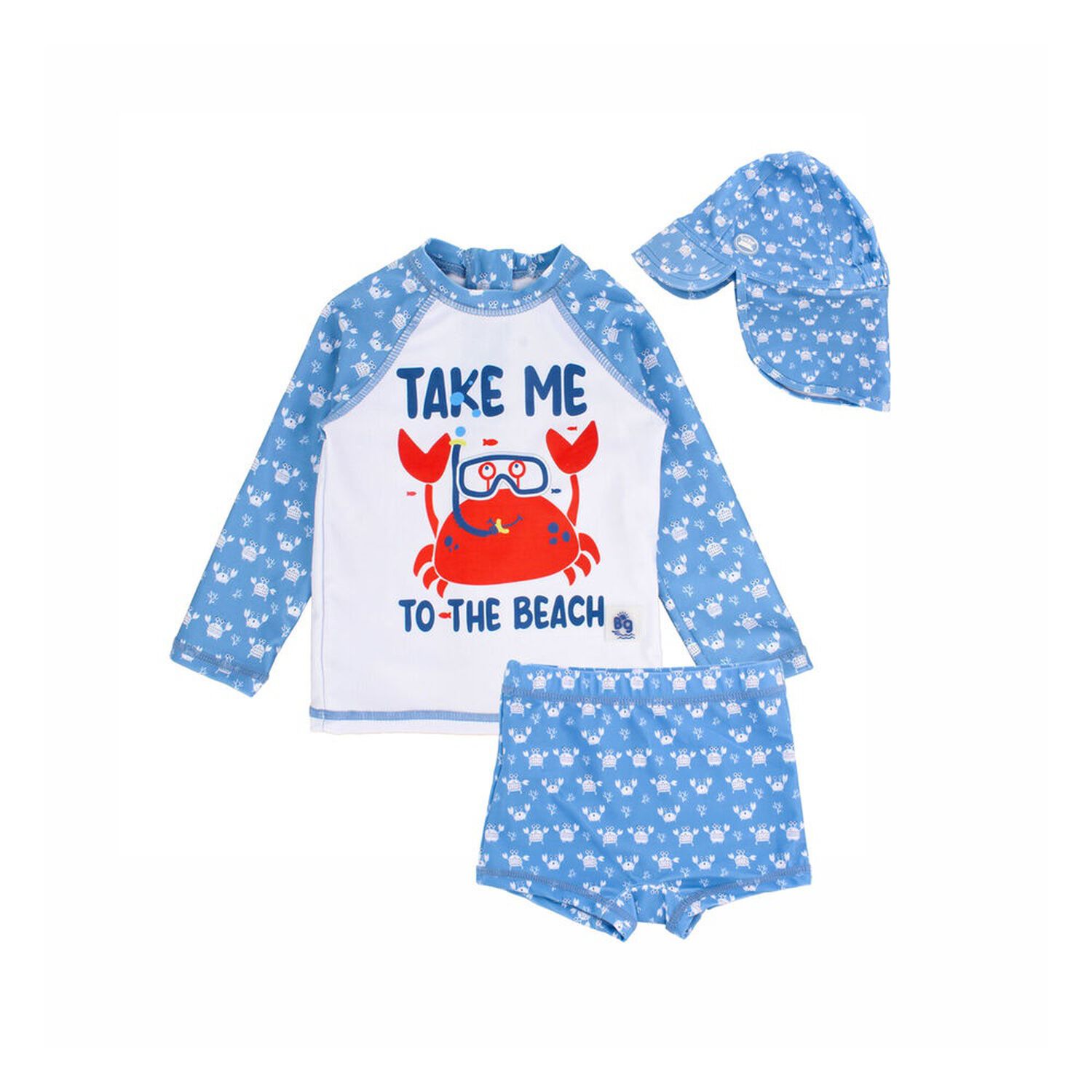 Traje De Ba&ntilde;o Infantil Bubblegummers Metz image number 0.0
