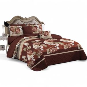 Cubrecama De Verano King Quilt + 2 Fundas De Almohada Cobertor Delgado Qvr3-50