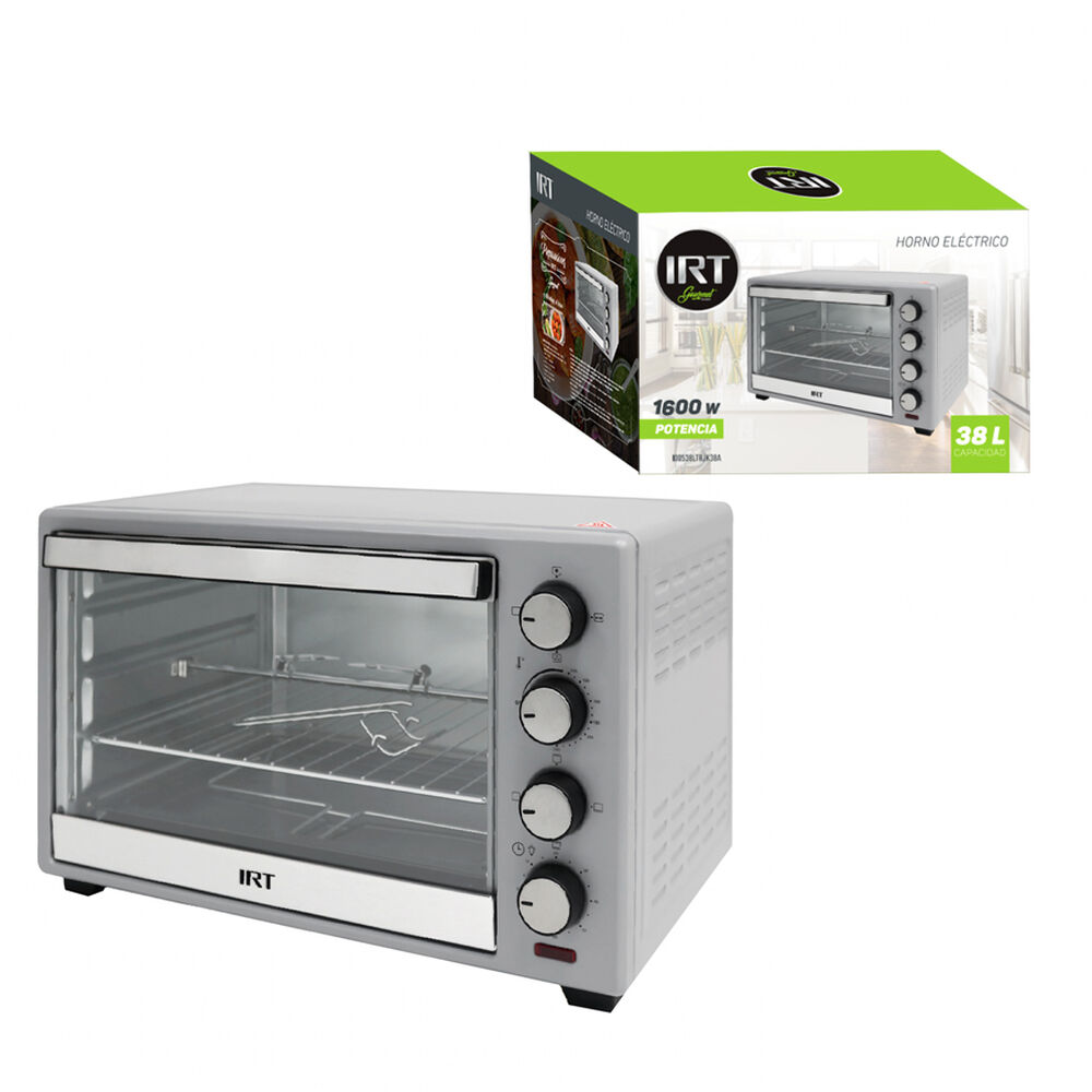 Horno Eléctrico 38 L Acero Inoxidable Irt Fx Color Gris image number 1.0