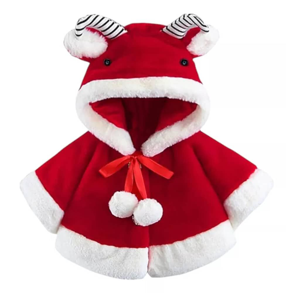 Disfraz Infantil Abrigo Capa Navide&ntilde;o Pascuero image number 0.0