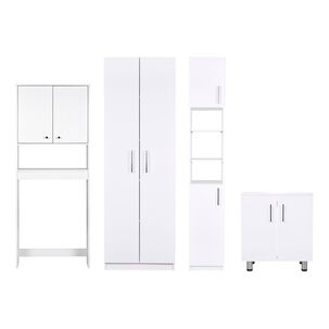 Combo Baño Cic / Estante 2 Puertas + Estante Organizador