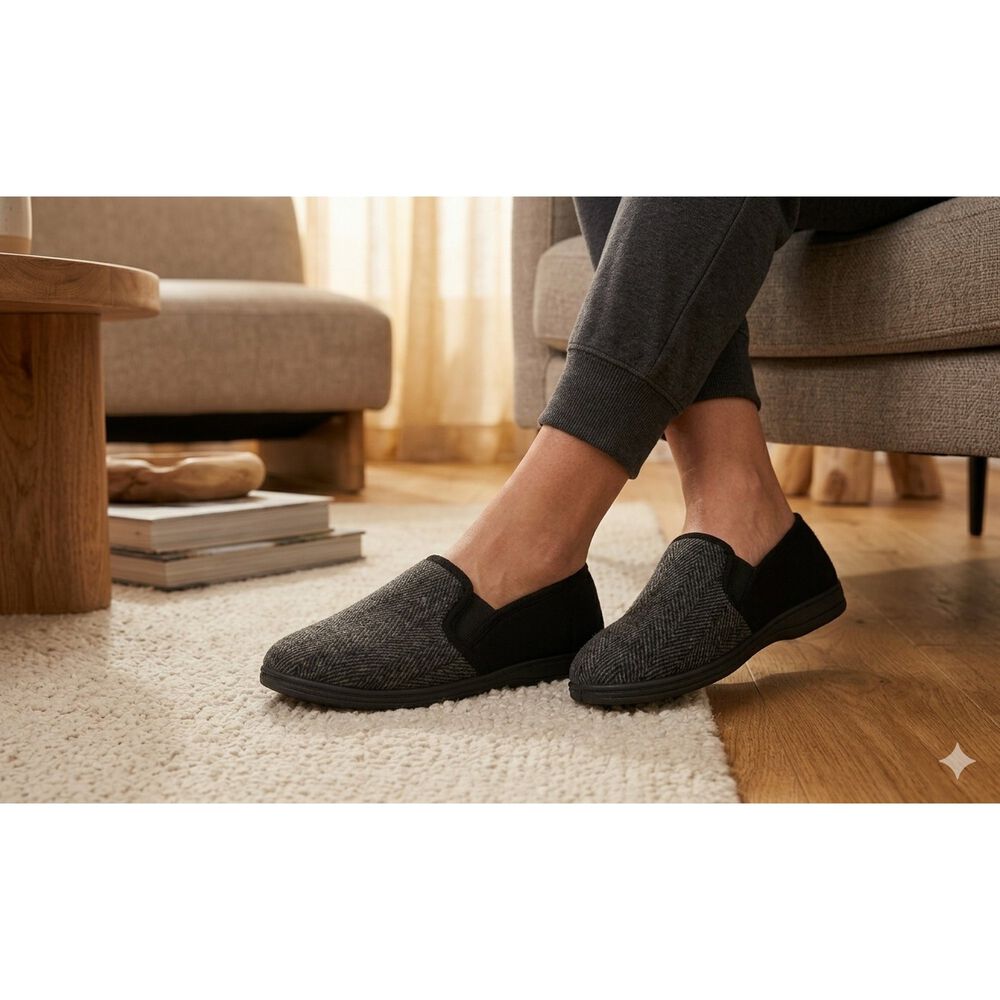 Pantufla Suzhou Gris Passer image number 4.0