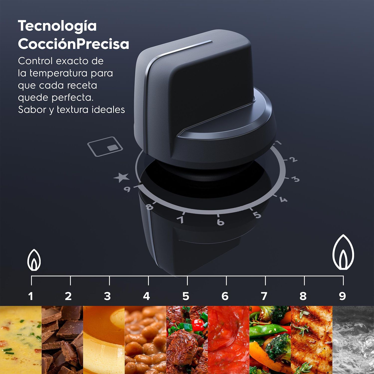 Encimera A Gas 4 Platos Home Pro Cocci&oacute;n Ke4hp Espejado image number 8.0