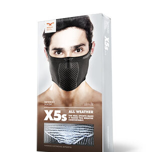 Mascara Deportiva Slim-fit Sin Cuello Reversible X5s -blanco