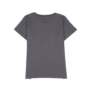 Polera Print Folia Tigre Manga Corta Cuello Redondo Mujer Rolly Go