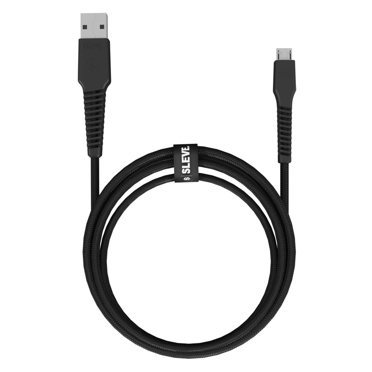 Cable Cargador Sleve Line X Usb A Micro 5 Black image number 2.0