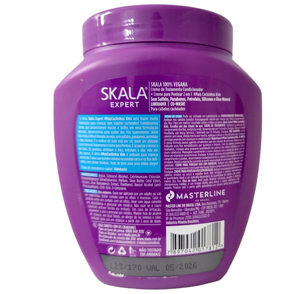 Mascara Mais Cachinhos Kids Expert Skala 1kg image number 4.0