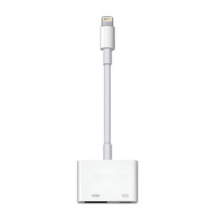 Cable Adaptador Lightning A Hdmi + Puerto De Carga Iphone / Ios/ Ipad