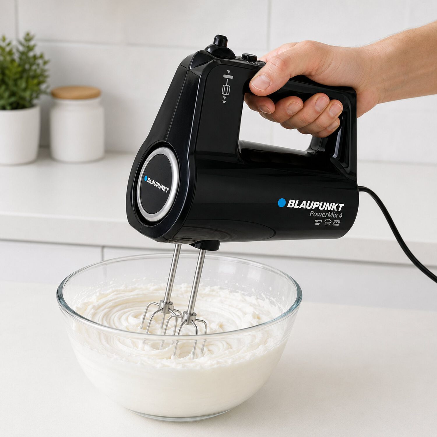 Batidora De Mano Power Mixer 500w De 5 Velocidades + Turbo image number 6.0