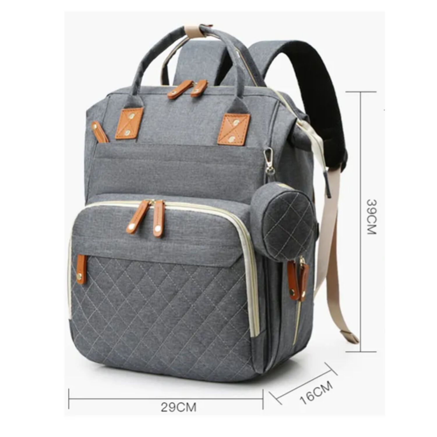 Bolso Pa&ntilde;alera Maternal Con Cambiador Impermeable Surtido image number 5.0