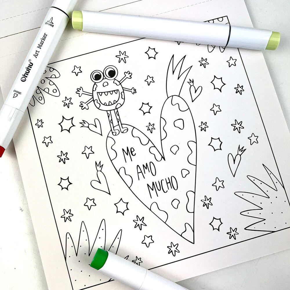 Libro Para Colorear Universo Petit Por Mónica Hamamé image number 2.0