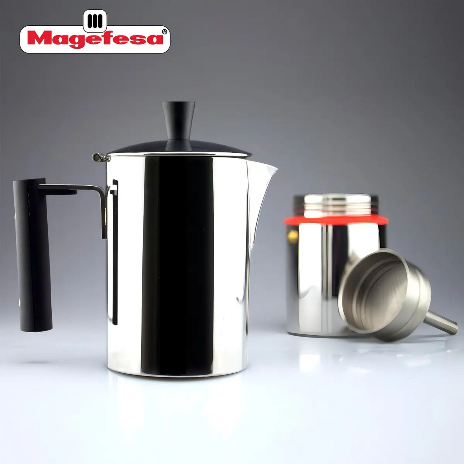 Cafetera Nova Capri Inoxidable Magefesa 6tzas Plateada image number 6.0