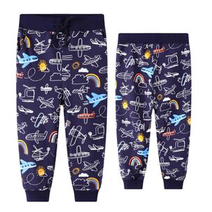 JUMP KIDS Pantalón Buzo Niño 100% Algodón Jump Kids Azul Oscuro Aviones