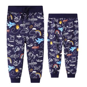 Pantal&oacute;n Buzo Ni&ntilde;o 100% Algod&oacute;n Jump Kids Azul Oscuro Aviones