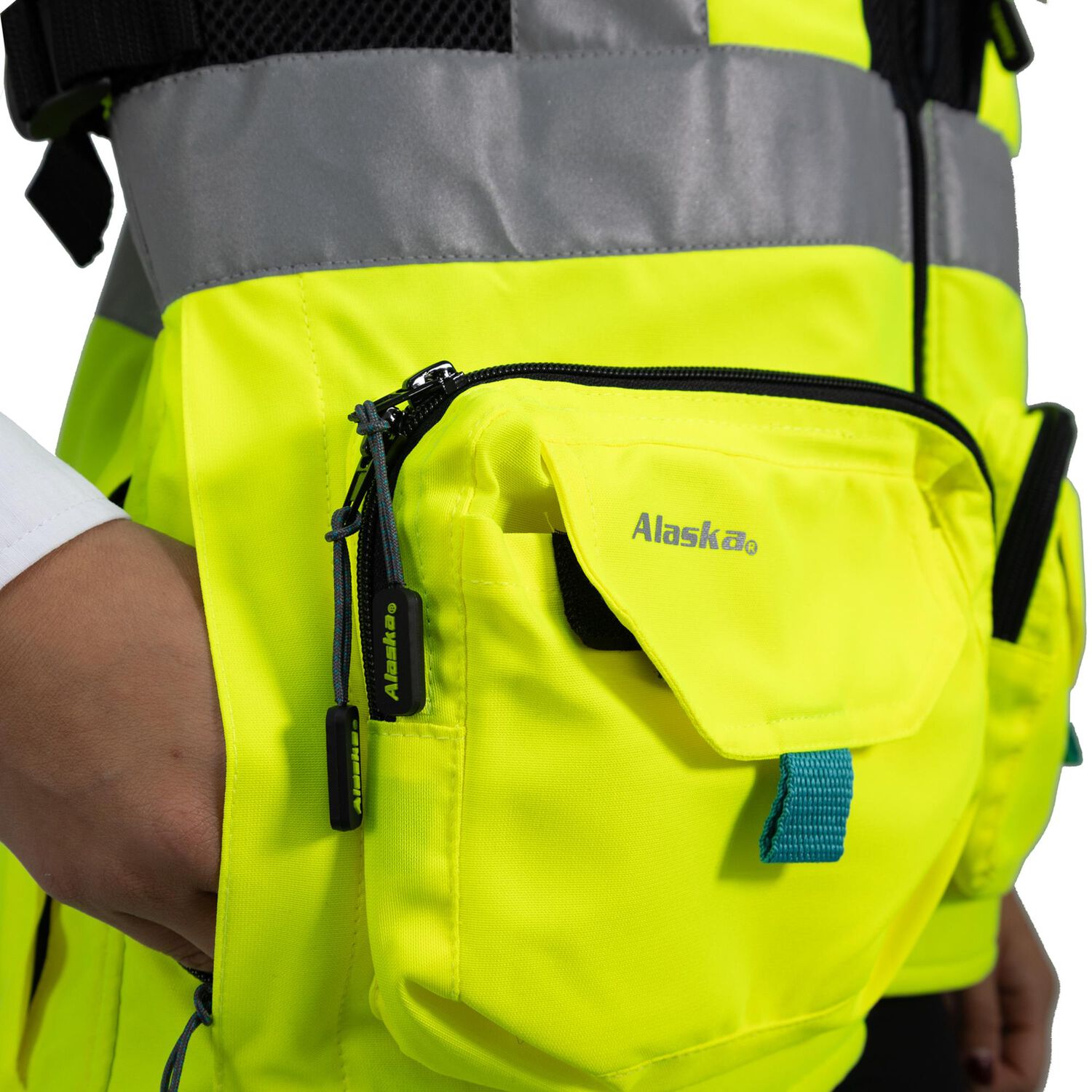 Chaleco Geologo Alaska Xpert Amarillo Mujer image number 7.0