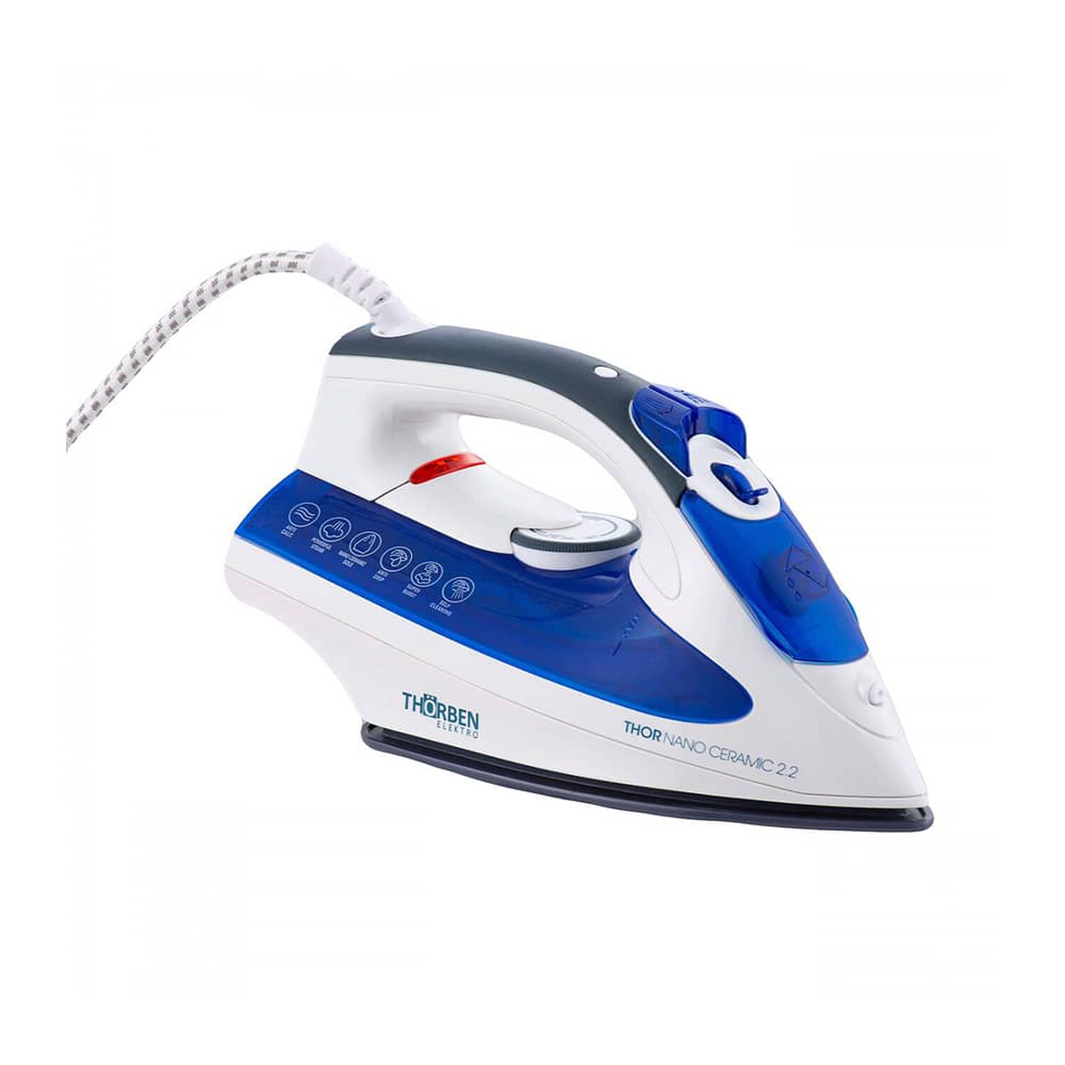 Plancha A Vapor 2200w Thor Nano Ceramic 2.2 image number 0.0