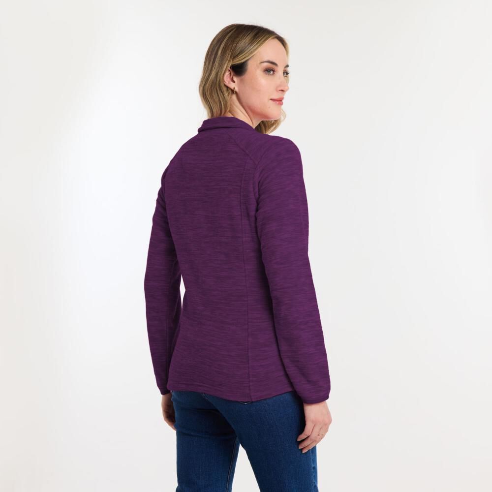 Polerón Básico Melange Cuello Redondo Mujer Geeps image number 2.0