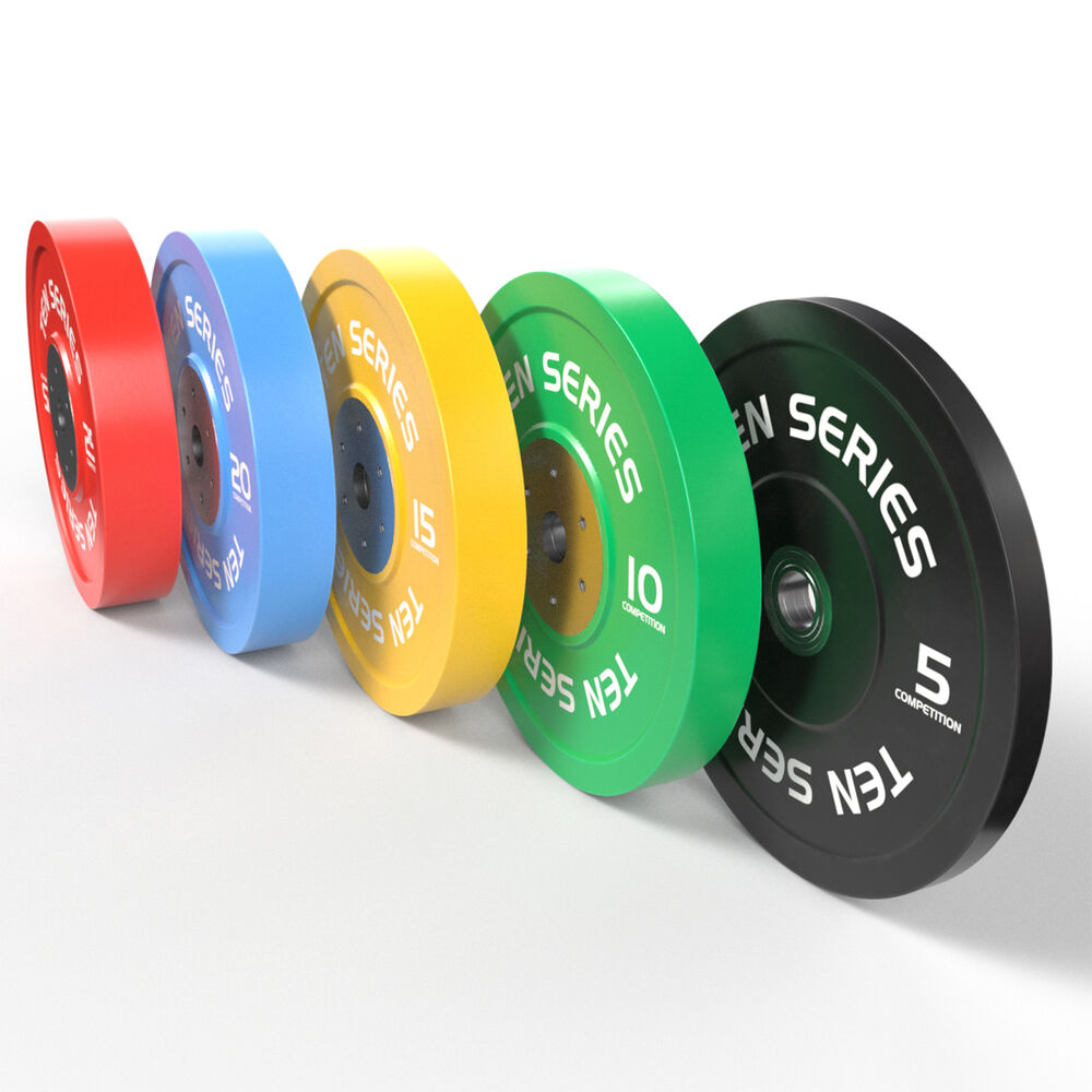 Disco Competici&oacute;n Bumper Ten Series 10 Kg image number 4.0