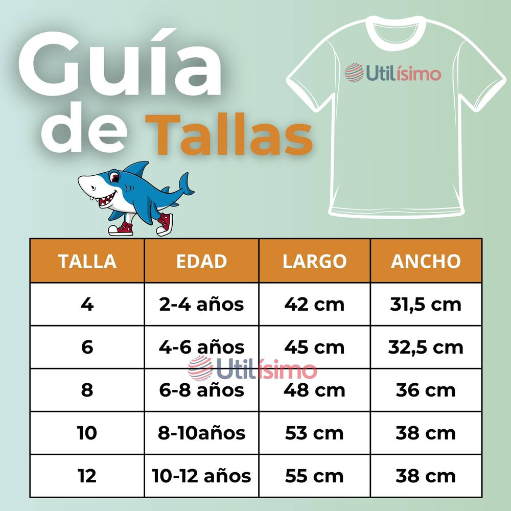 Polera Brainrots 100% Algodón Manga Corta Niño Tralalero Blanco image number 2.0