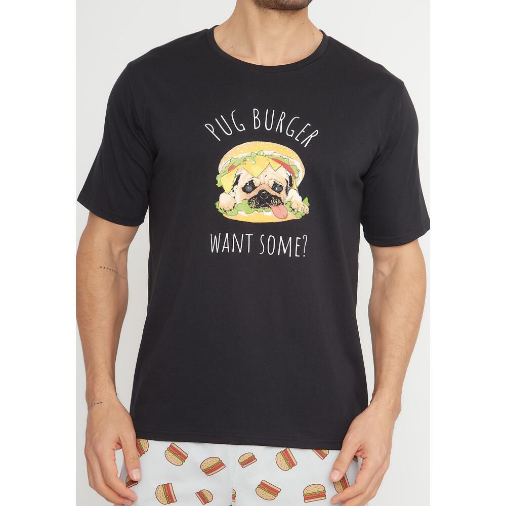 Pijama Hombre Corto Kayser image number 2.0