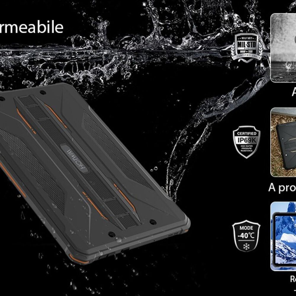 Hotwav R5 Tablet Resistente De 10.1 Con Bater&iacute;a De 15600mah Y 4g image number 2.0