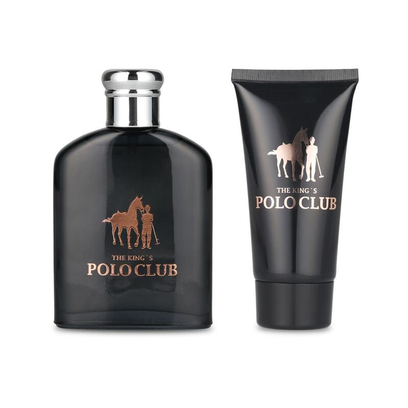 Set Perfumería Set The King's Polo Club For Men / Colonia 100 Ml + Body Lotion 80 Ml