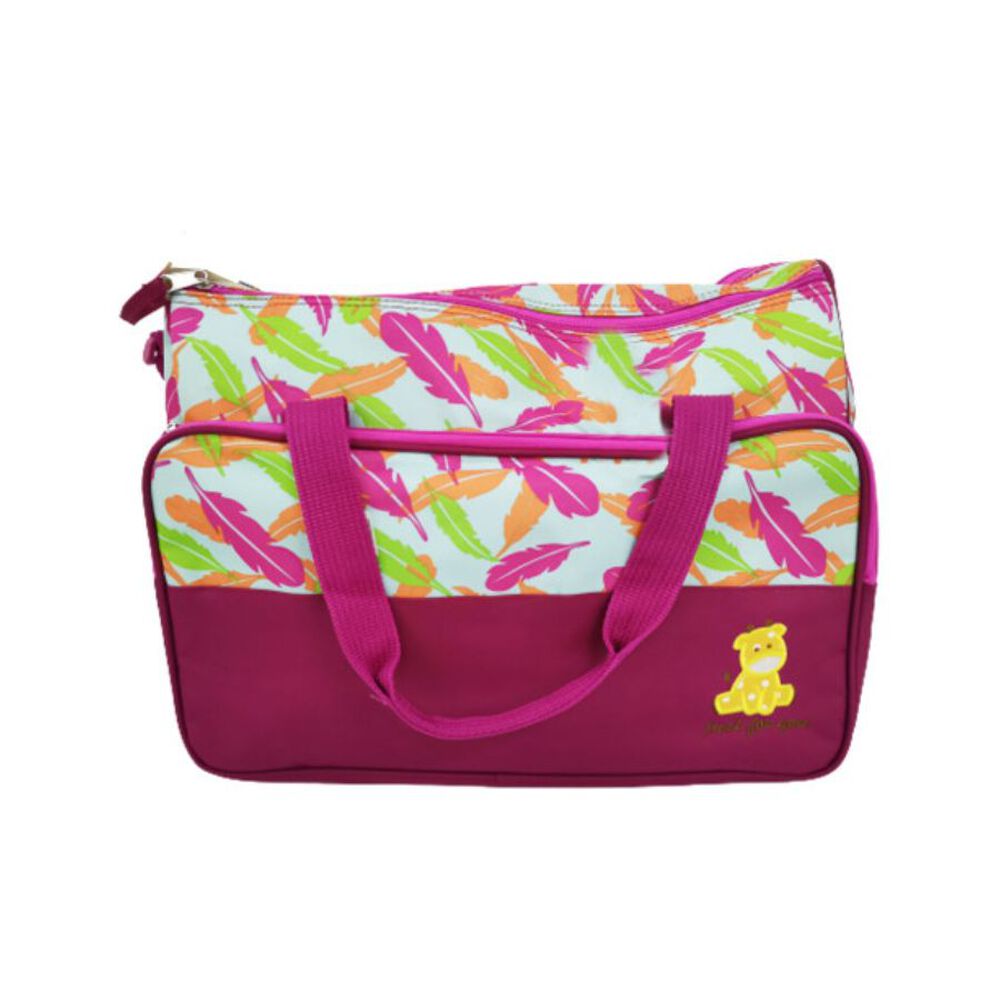 Bolso Maternal 5 Piezas Pañalera Mudador Bebes image number 0.0
