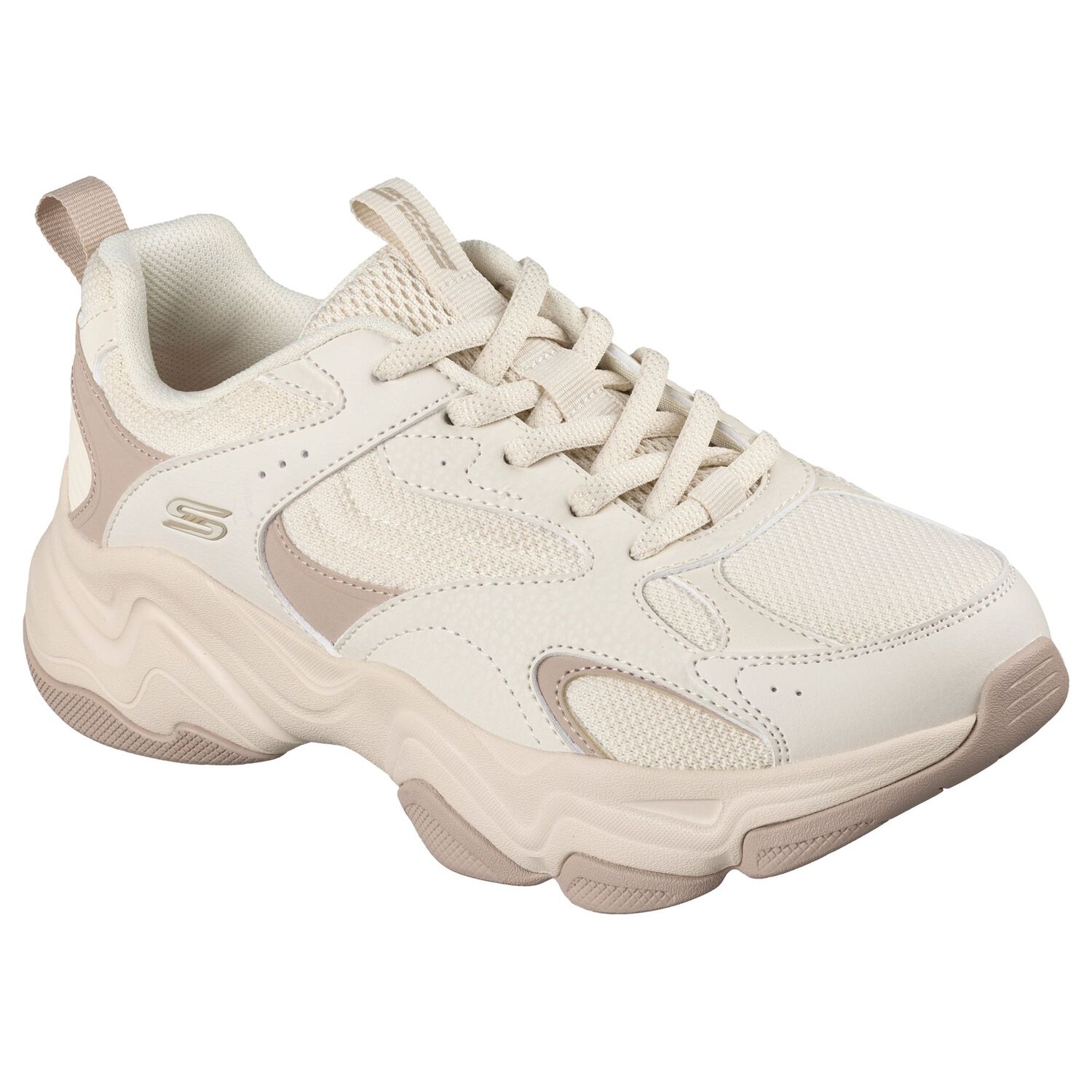 Zapatilla Urbana Mujer Skechers Bobs Sport Diego Nat image number 2.0