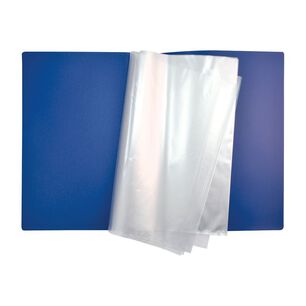Carpeta A4 30 Fundas Azul