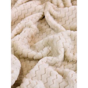 Manta De Cama Nautica Home Jacquard Franela Suave 127x178cm