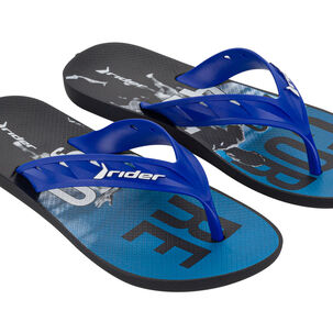 Sandalia Hombre Negro/azul Street Rider