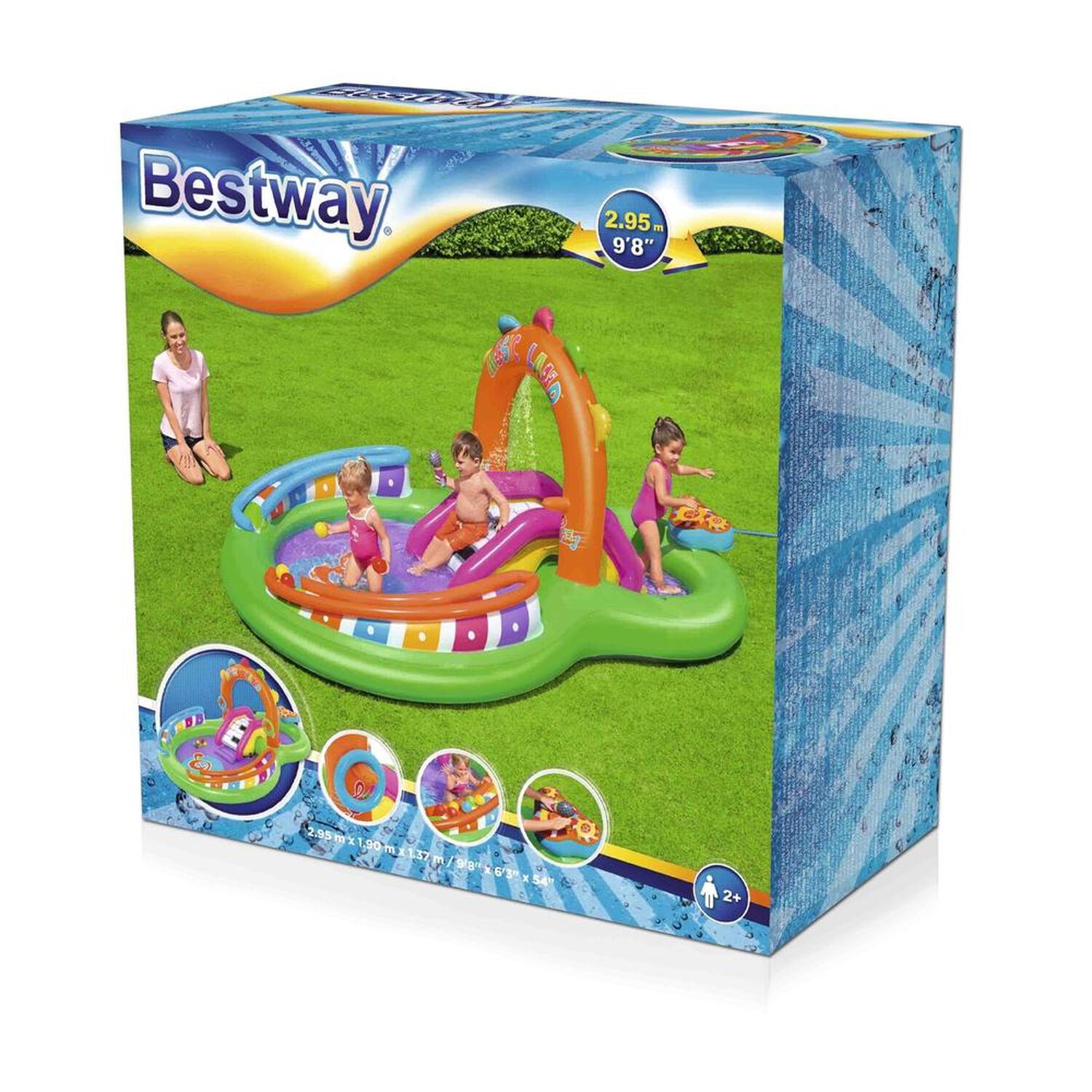 Centro De Juegos Sing 'n Splash Bestway image number 3.0