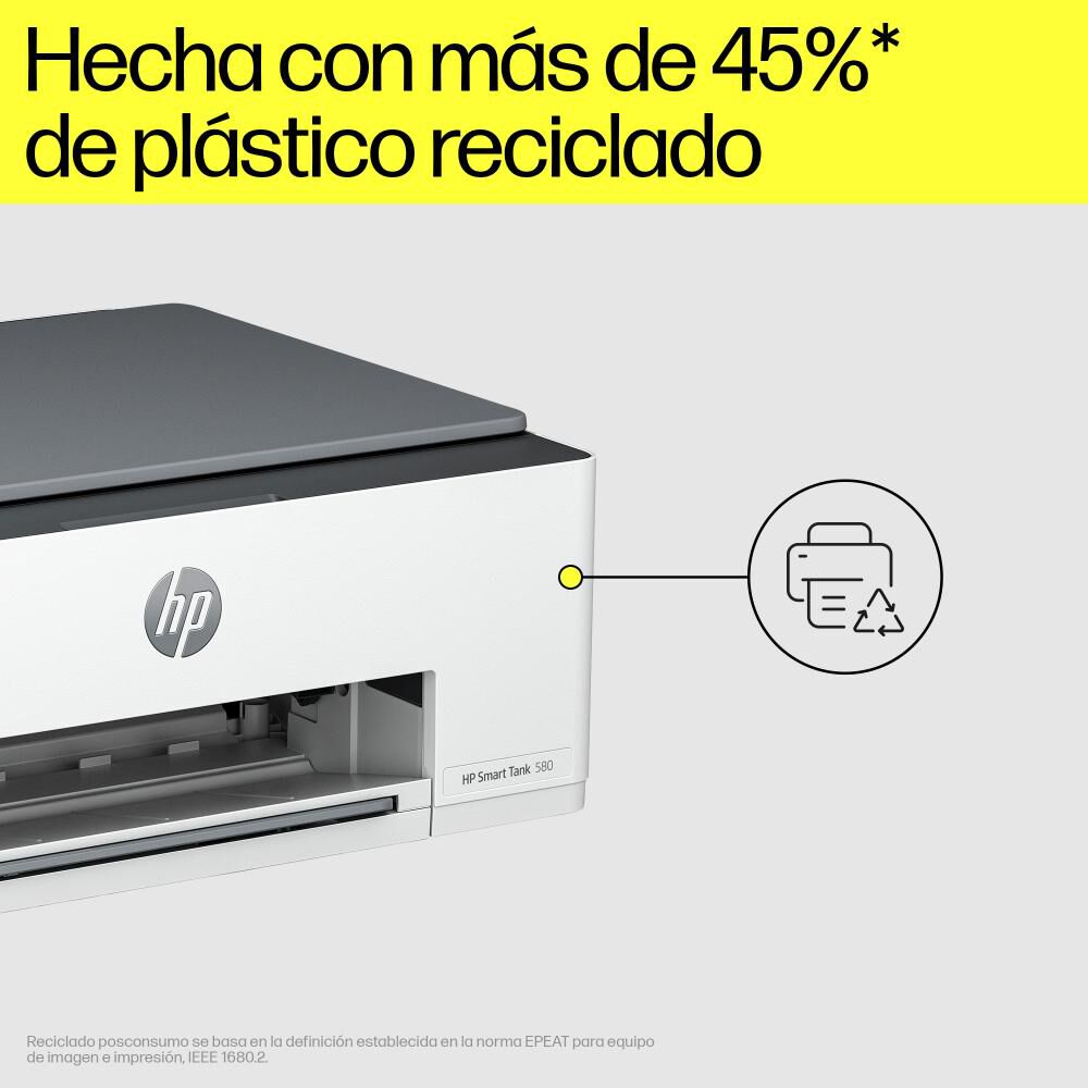 Impresora Multifuncional HP Smart Tank 580 image number 15.0
