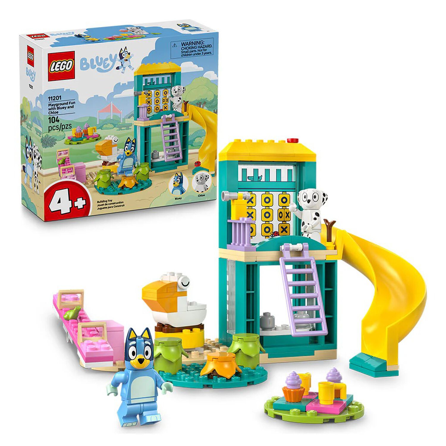 Lego Bluey - Diversi&oacute;n En El Parque De Juegos Con Bluey Y Chloe - 11201 image number 0.0