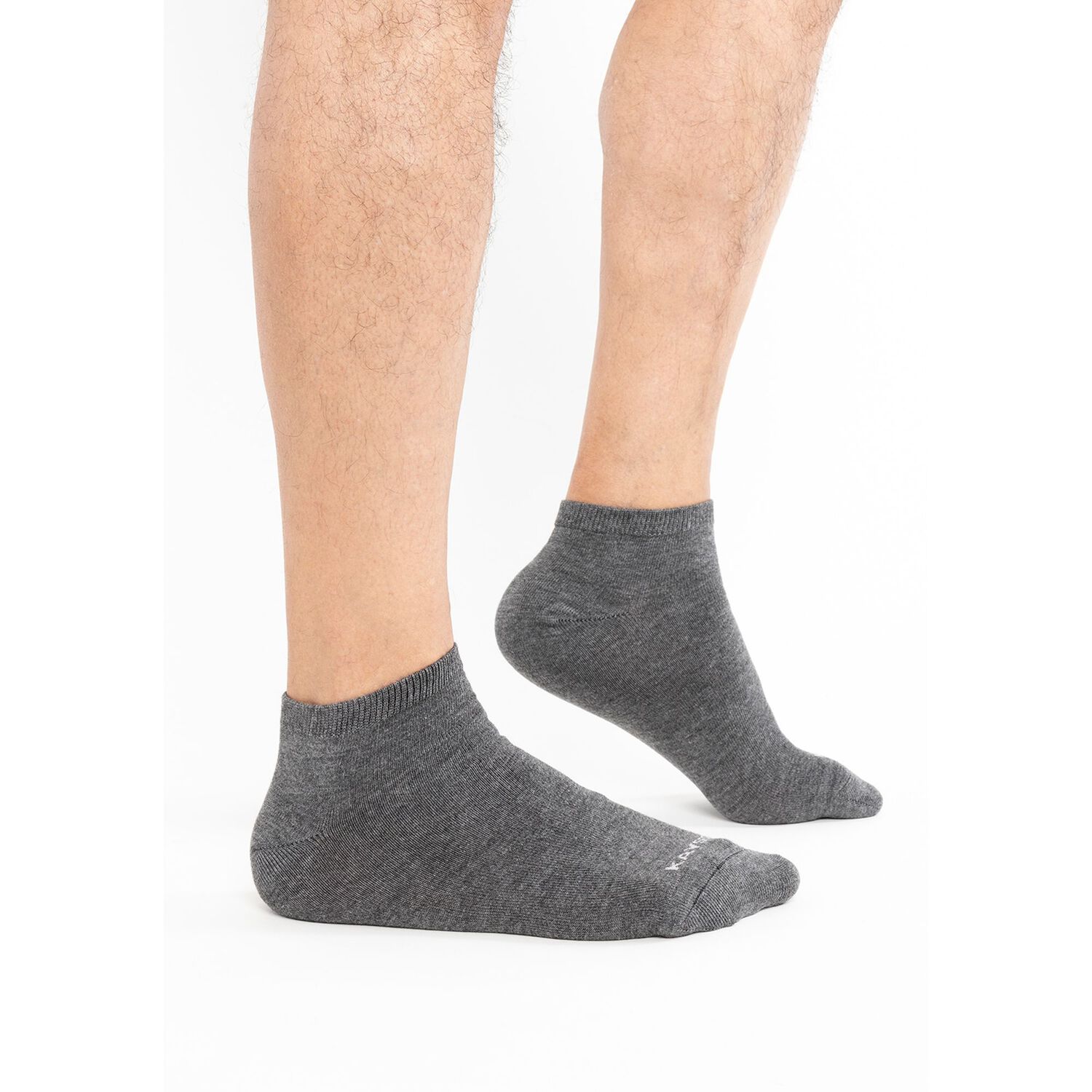 Pack 3 Calcetines Tobilleros Bamb&uacute; Hombre Kayser 99.hp3610-gri image number 2.0