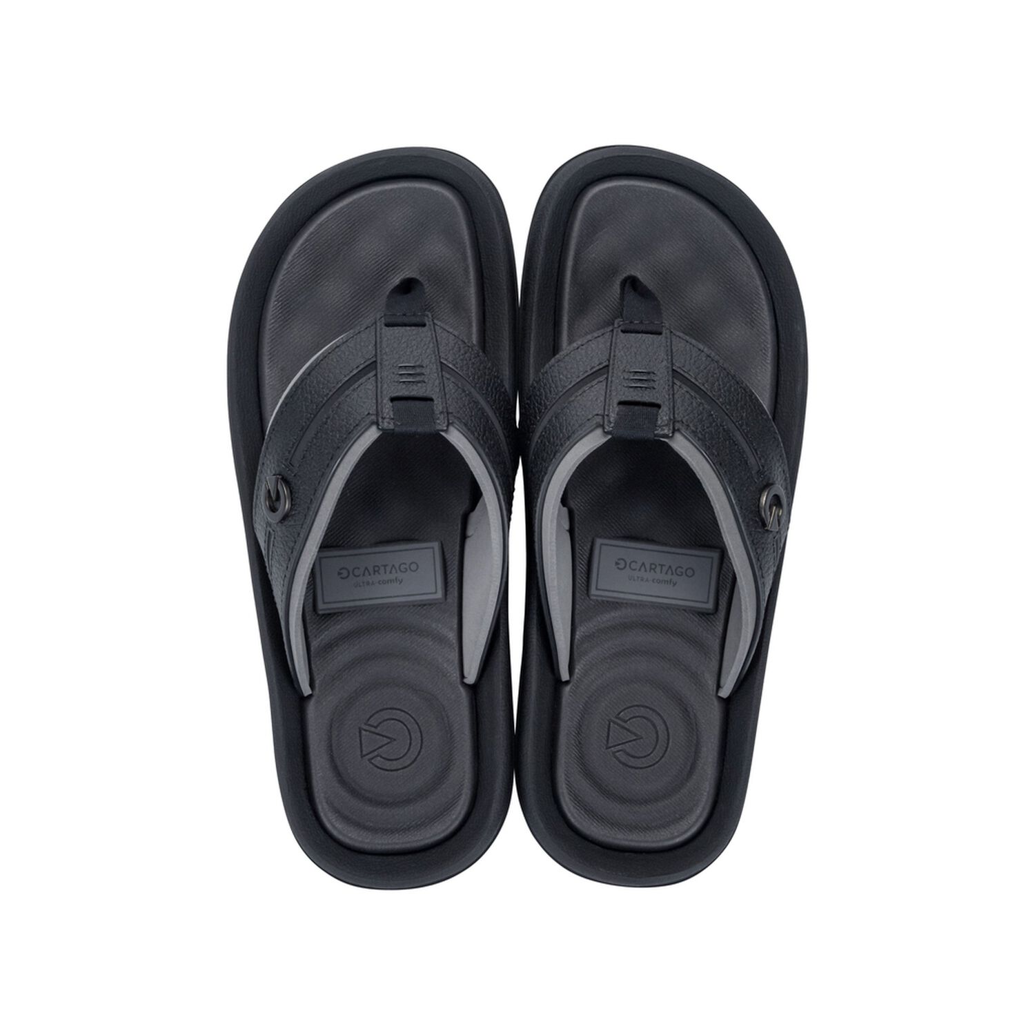 Sandalia Hombre Negro Fiji Vi Cartago image number 0.0