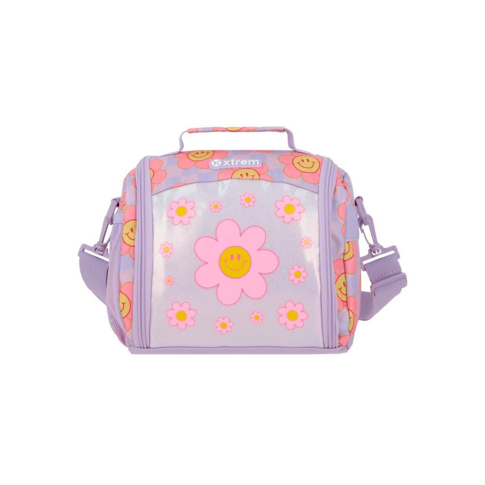 Lonchera T&eacute;rmica Xtrem Break 3.0 6xt Flores Lila image number 0.0