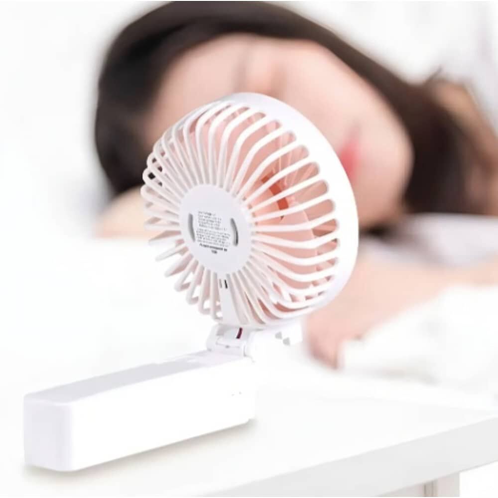 Ventilador De Mano Escritorio Recargable image number 1.0