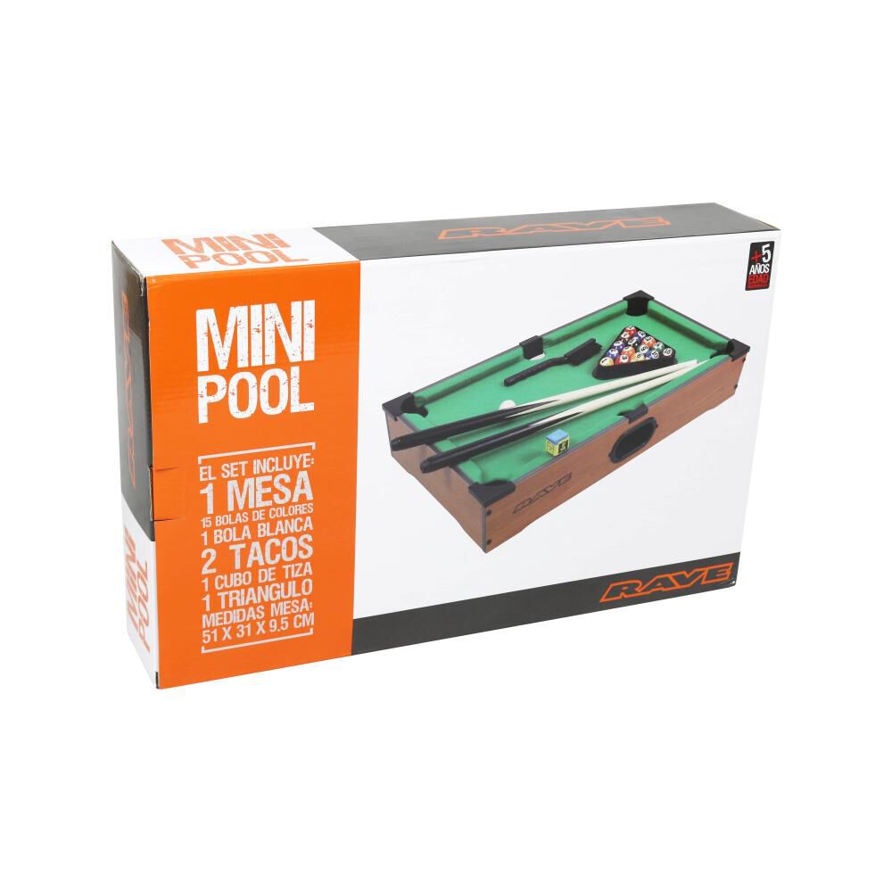 Mini Mesa De Pool Rave 112480010 image number 1.0