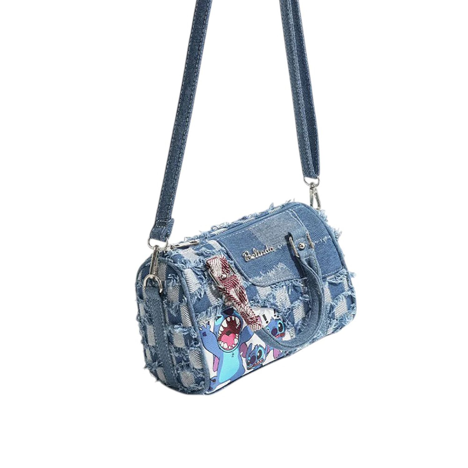 Cartera Bolso Stitch Estilo Urbano Para Mujer image number 7.0