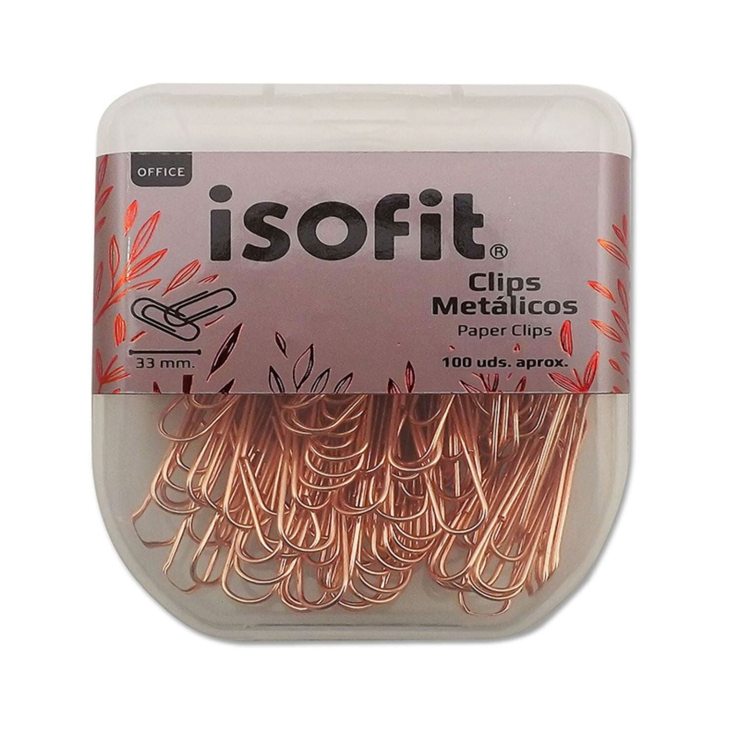Clip Dsg Metal 33 Mm 100 Und Isofit image number 0.0